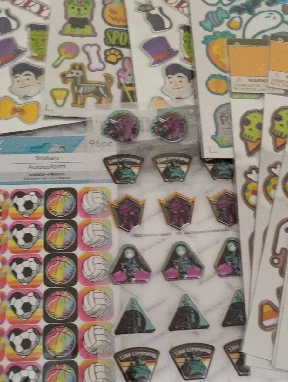 Hundreds Of Stickers